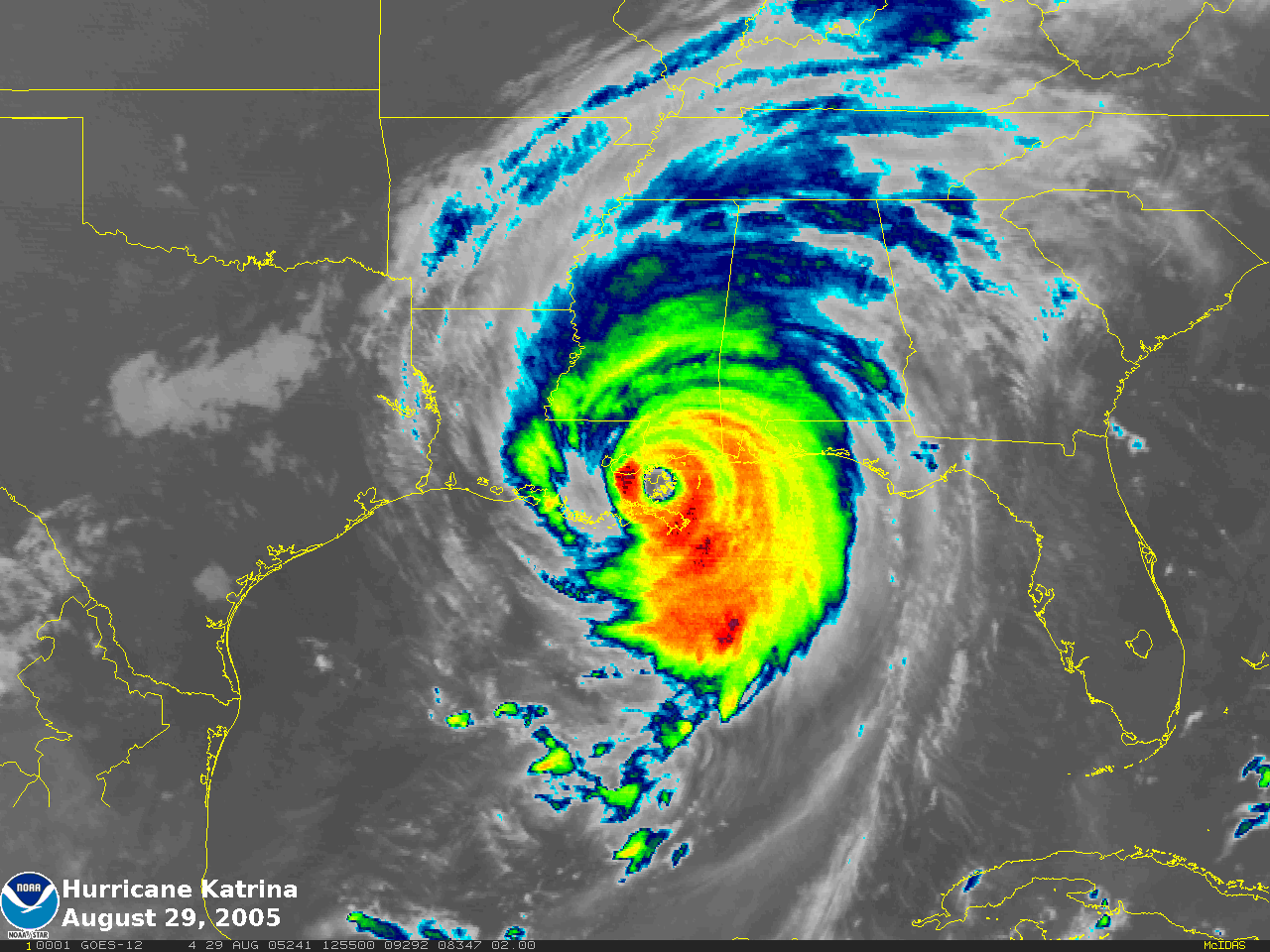 Hurricane Katrina, 8/29/2005