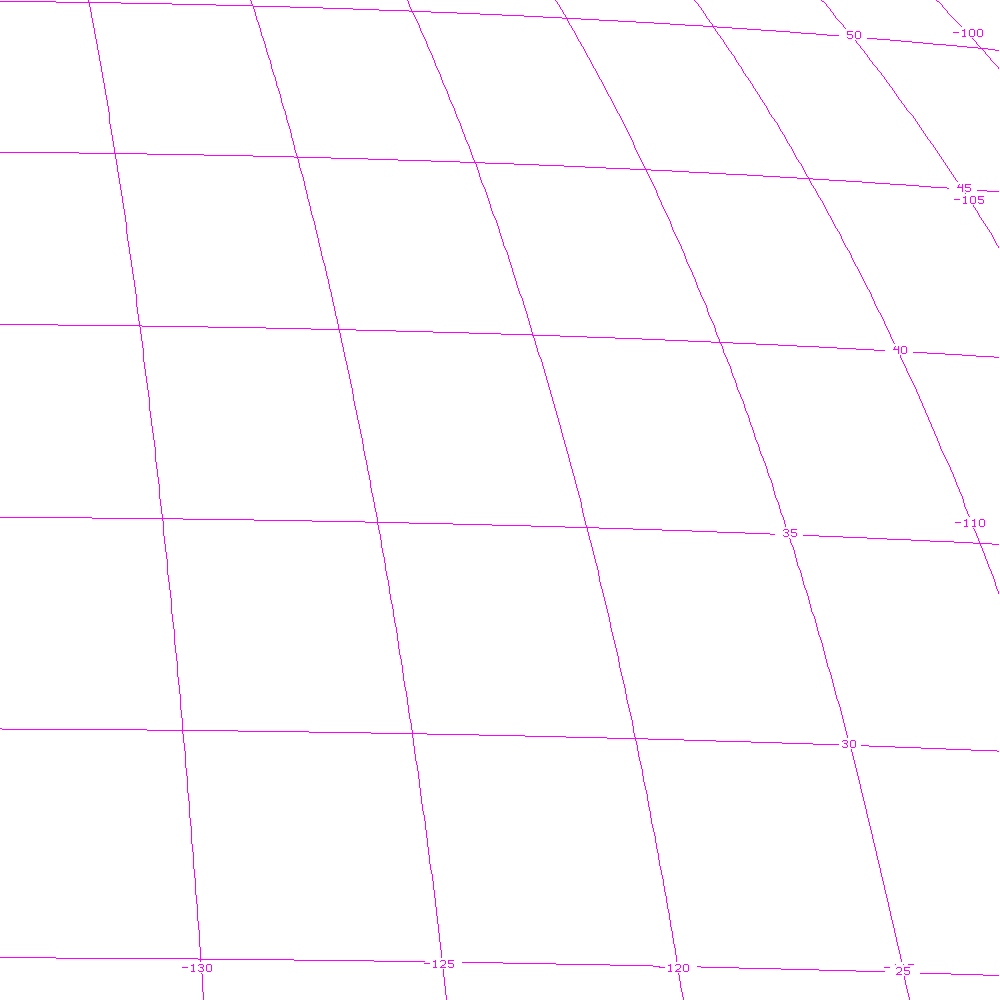 Latitude / Longitude grid