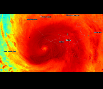 Hurricane Patricia, 24 October 2015