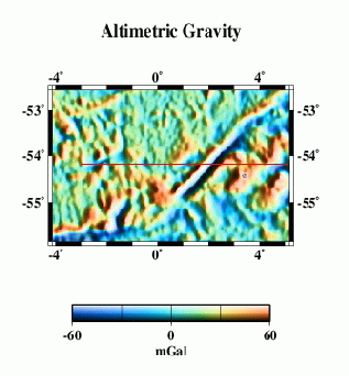 satellite-derived gravity anomalies