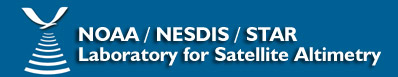 NOAA / NESDIS / STAR Laboratory for Satellite Altimetry banner