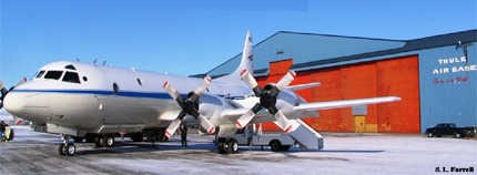 photo: NASA P3 Aircraft, Thule Air Base, Greenland, April 2009
