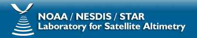 NOAA / NESDIS / STAR Laboratory for Satellite Altimetry banner