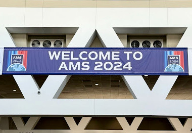 AMS 2024 Welcome Banner
