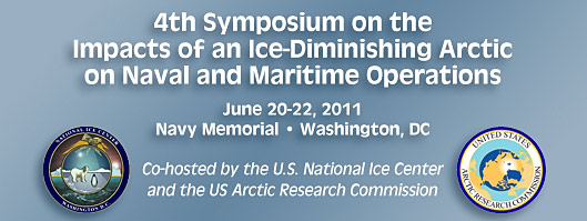 banner - 4th Symposium: Impact of an Ice-Diminishing Arctic on Naval and Maritime Operations