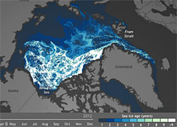 NOAA Climate Watch: Arctic Sea Ice Getting Thinner, Younger