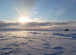 photo: Sunrise in the Arctic