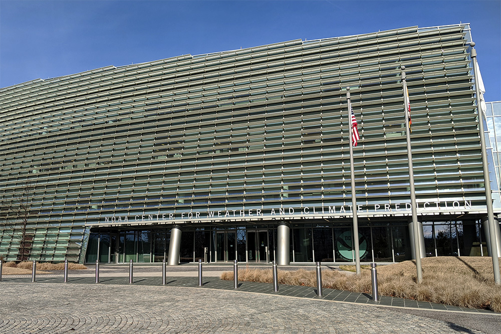 photo: NOAA Center for Weather and Climate Prediction