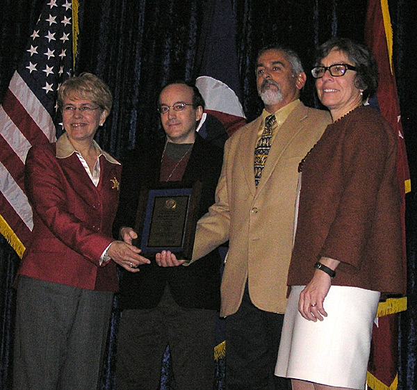 Jane Lubchenco, Thomas Smith, Ralph Ferraro, and Abigail Harper of NESDIS, 4/7/2009