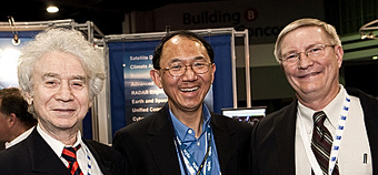 Felix 
				Kogan, ???, and Al Powell at the AMS Meeting, January 18, 2010