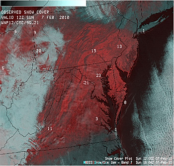 satellite image: GOES-11/GOES-12 water vapor composite image