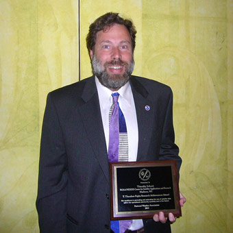 photo: Tim Schmit Wins 2011 NWA Award