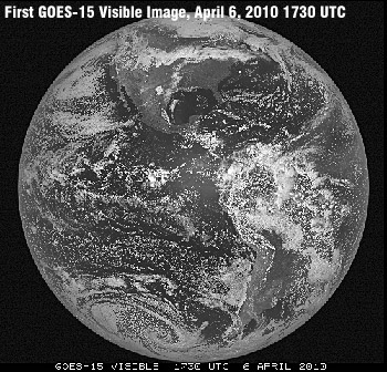 GOES-15 First Image