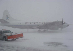 N43 at airfield, as snow intensifies - photo #2