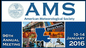 AMS 96th annual meeting logo